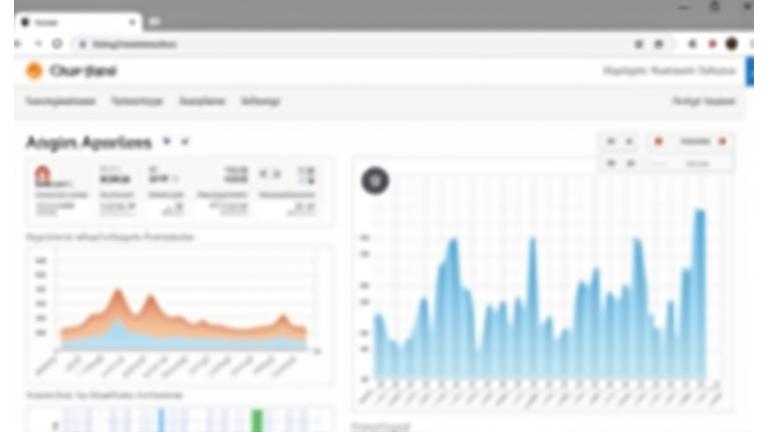 Interfaz de Google Analytics mostrando métricas y embudos de conversión.